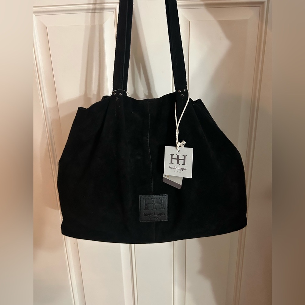 Haute Hippie Suede Tote Bag